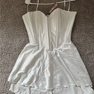SKIMS White Corset Dress